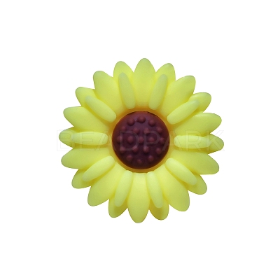 Food Grade Eco-Friendly Silicone Focal Beads FIND-PW0005-04C-1