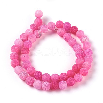 Natural Weathered Agate Beads Strands X-G-P414-A01-1