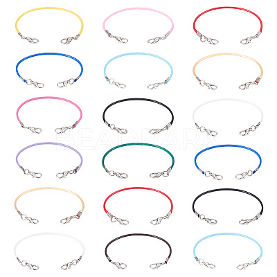 30Pcs Korean Waxed Polyester Cord Bracelet Making YC-TADJ0001-02A-1