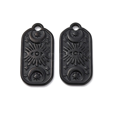 Ion Plating(IP) 304 Stainless Steel Pendants STAS-E182-10B-1