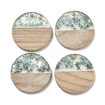 Wooden Pendants FIND-B042-13A-1