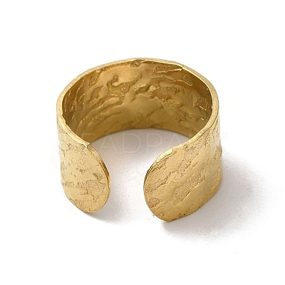 Ion Plating(IP) 304 Stainless Steel Cuff Ring Settings X-STAS-E202-01G-1