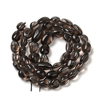 Natural Ice Obsidian Beads Strands G-P497-01A-15-1