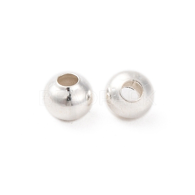 Round Brass Spacer Beads A-KK-L129-37S-1