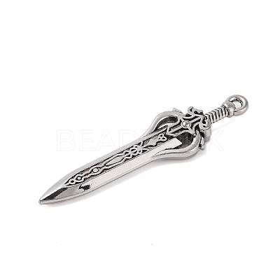 Tibetan Style Alloy Big Pendants FIND-Z053-03AS-07-1