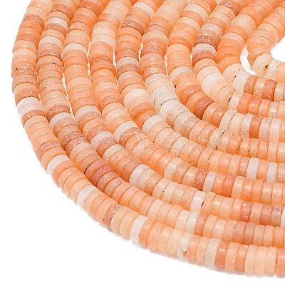 Natural Red Aventurine Beads Strands G-P575-B05-4x1mm-04-1