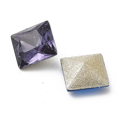 K9 Glass Rhinestone Cabochons GGLA-Z001-02-1