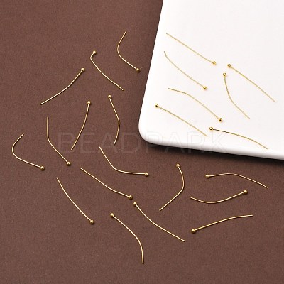 Brass Ball Head Pins X-KK-R020-07G-1
