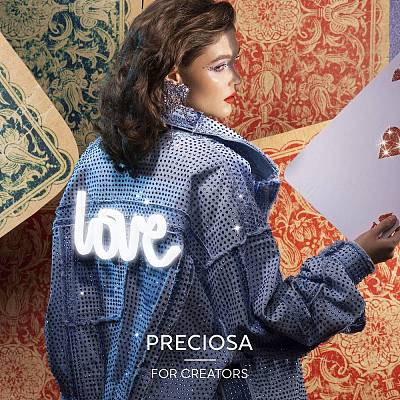 Preciosa® Crystal Hotfix Flatback Stones Y-PRC-HSS8-70530-1