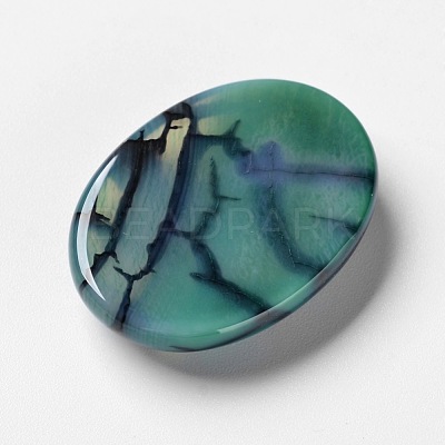 Natural Dragon Veins Cabochons G-F296-04-22x30mm-1