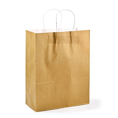 Pure Color Kraft Paper Bags LS-AJEW-G020-D-06-1