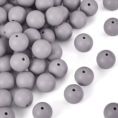 50Pcs Food Grade Eco-Friendly Silicone Beads SIL-TA0002-89B-1