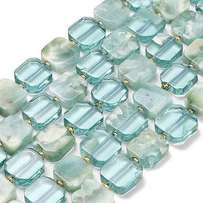Natural Glass Beads Strands G-Z106-E01-1