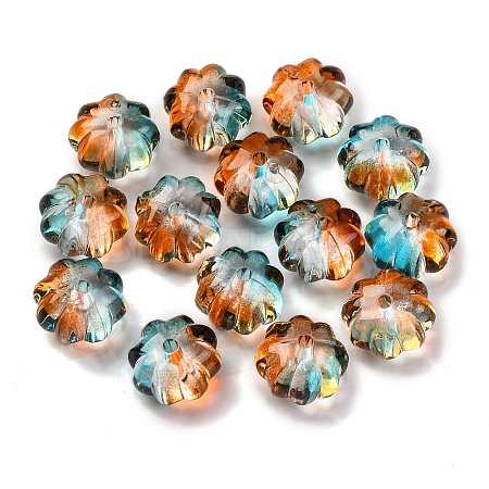 633Pcs Transparent Two Tone Acrylic Beads MACR-K359-22A-1