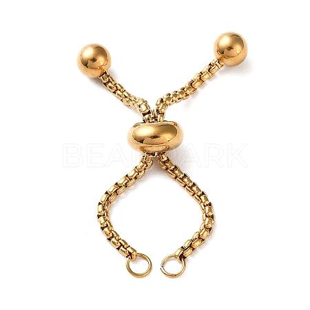 304 Stainless Steel Adjustable Finger Ring Findings LS-STAS-P328-06A-G-1