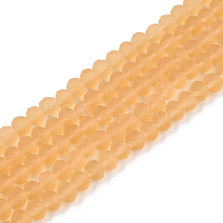 Transparent Glass Beads Strands EGLA-A044-T3mm-MD23-1