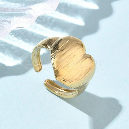 304 Stainless Steel Cuff Rings RJEW-P150-04G-1