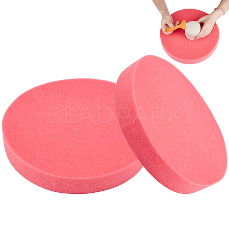 Round Pottery Foam Pad AJEW-WH0434-87B-1