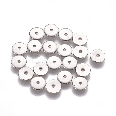 Non-Tarnish 304 Stainless Steel Spacer Beads STAS-G200-02A-P-1