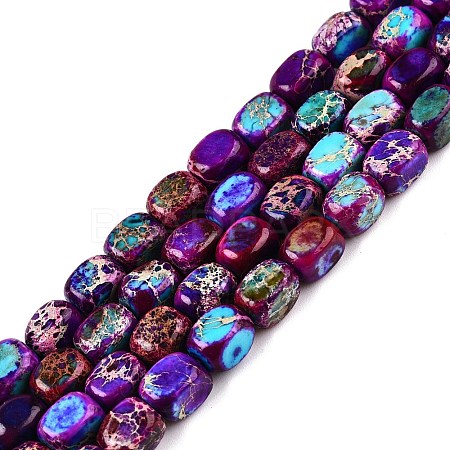 Natural Imperial Jasper Beads Strands G-N342-62D-1