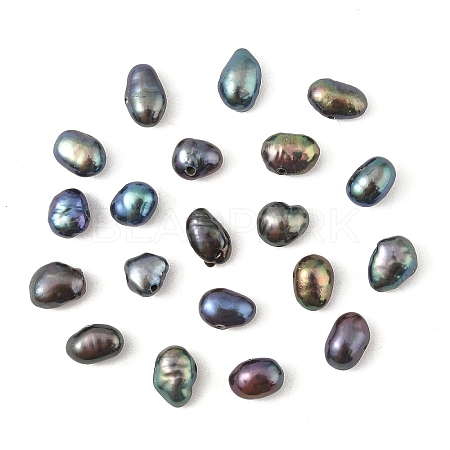 10Pcs Natural Cultured Freshwater Pearl Beads PEAR-YW0001-07C-1