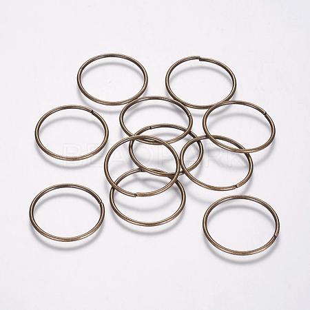 Iron Round Rings IFIN-L006-01-AB-1