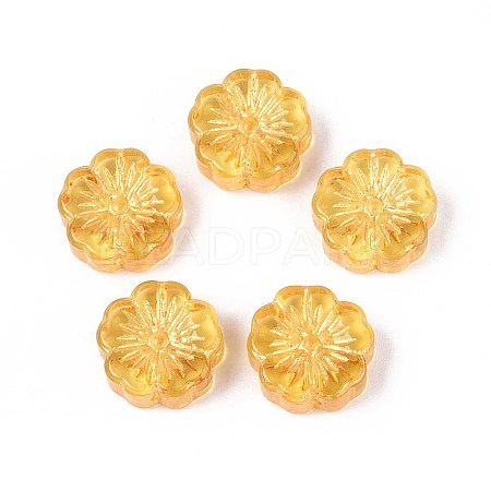 Transparent Glass Beads GLAA-N055-01C-1