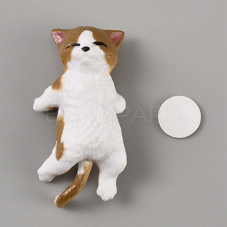 PVC Cat Display Decorations DJEW-WH0063-64H-1