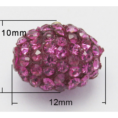 Resin Rhinestone Beads RESI-Q018-1-1