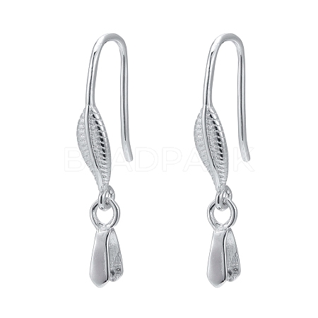 925 Sterling Silver Earring Findings STER-F048-39P-1