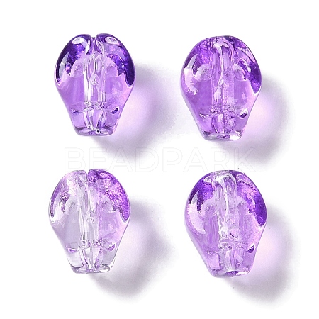 Baking Paint Glass Beads GLAA-S202-17G-1