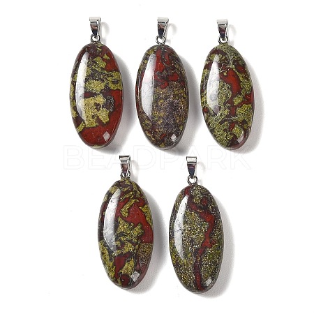 Natural Dragon Blood Pendants GG-CBACB71-01P-14-1