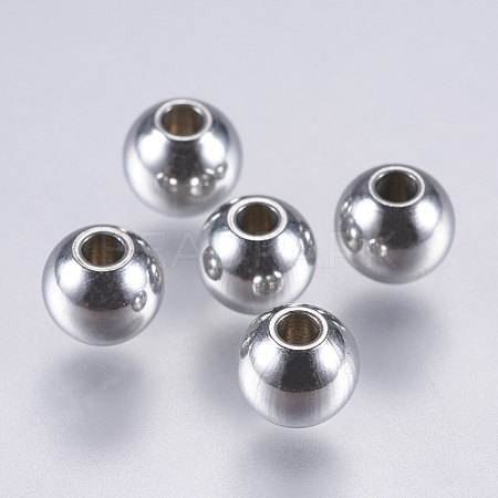 Tarnish Resistant 304 Stainless Steel Beads STAS-K170-01B-1