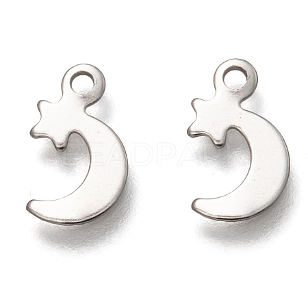 Non-Tarnish 201 Stainless Steel Charms STAS-B001-27P-1
