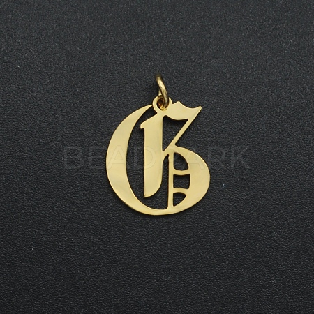 304 Stainless Steel Pendants STAS-R111-JA566-G-1