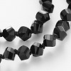 Twist Glass Beaded Necklaces NJEW-PH00661-2