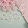 ABS Plastic Imitation Pearl Cabochons OACR-CJ0001-08-8