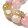 Dyed Natural Malaysia Jade Beads Strands G-P528-I02-01-4