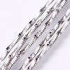Electroplated 925 Sterling Silver Twist Snake Chains STER-I015-04A-1