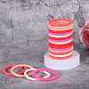 Polymer Clay Heishi Surfer Stretch Bracelets Set BJEW-SW00125-4