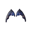Translucent Resin Glitter Powder Pendants X1-RESI-TAC0018-18B-1