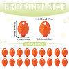 50Pcs Opaque Acrylic Beads SACR-TADJ0001-01B-3