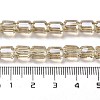 Electroplate Glass Beads Strands EGLA-D030-19I-4