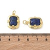 Dyed Natural Lapis Lazuli Pendants GG-CBA080E-02G-3