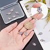 SUNNYCLUE 10Pcs Brass Micro Pave Cubic Zirconia Charms ZIRC-SC0001-17-7