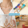 240Pcs 6 Colors 2-Hole Glass Seed Beads SEED-HY0001-41-5