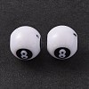 Opaque Acrylic Beads OACR-P007-69-3