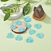Autumn Theme Transparent Frosted Acrylic Pendants X-PAF002Y-27-5