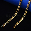 Vacuum Plating 304 Stainless Steel Figaro Chain Necklaces NJEW-S420-003A-G-4