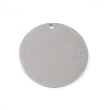 Tarnish Resistant 304 Stainless Steel Pendants STAS-F271-02E-P-2